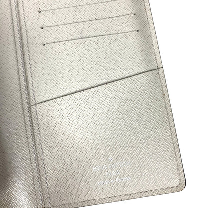 LOUIS VUITTON Long Wallet Purse M30557 Taiga Leather beige Taiga Portefeuille Blaza mens Used Authentic