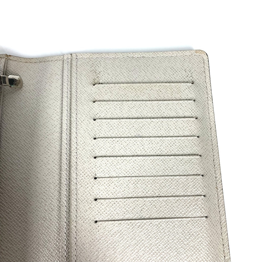 LOUIS VUITTON Long Wallet Purse M30557 Taiga Leather beige Taiga Portefeuille Blaza mens Used Authentic