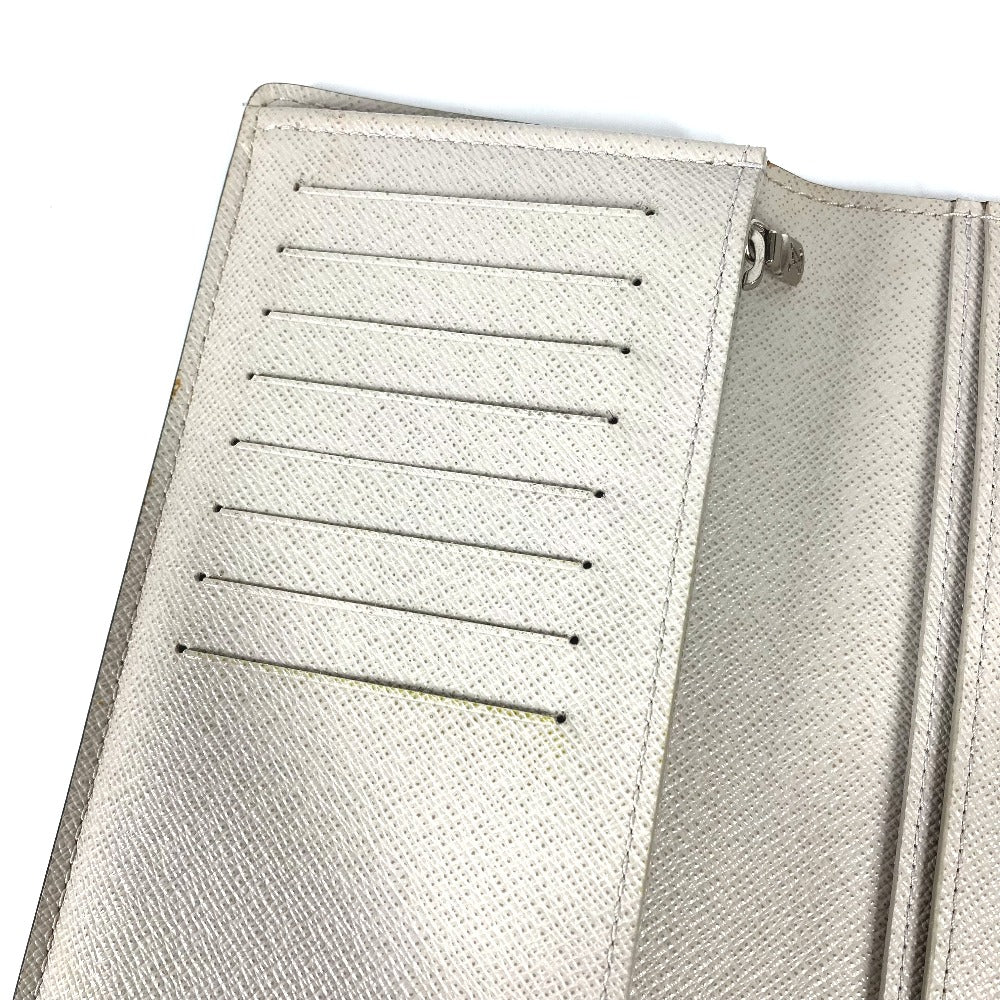 LOUIS VUITTON Long Wallet Purse M30557 Taiga Leather beige Taiga Portefeuille Blaza mens Used Authentic