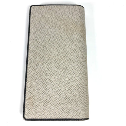 LOUIS VUITTON Long Wallet Purse M30557 Taiga Leather beige Taiga Portefeuille Blaza mens Used Authentic