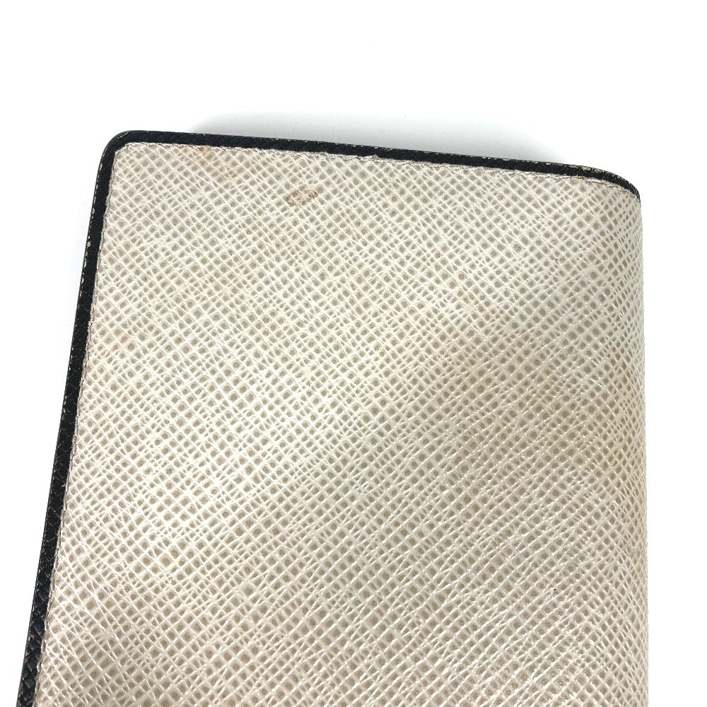 LOUIS VUITTON Long Wallet Purse M30557 Taiga Leather beige Taiga Portefeuille Blaza mens Used Authentic