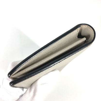 LOUIS VUITTON Long Wallet Purse M30557 Taiga Leather beige Taiga Portefeuille Blaza mens Used Authentic