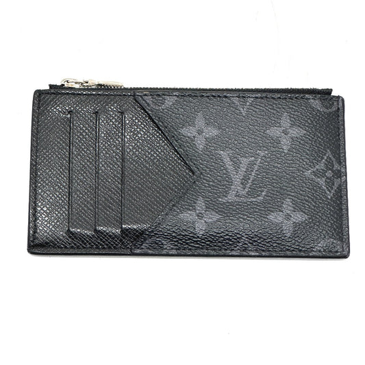 LOUIS VUITTON Coin case M30271 Monogram Eclipse Canvas black Coin card holder