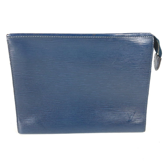 LOUIS VUITTON business bag M41367 Epi Leather Navy Epi posh toilette 26