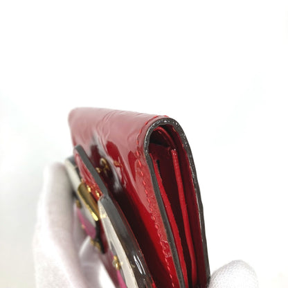 LOUIS VUITTON Trifold wallet M62317 Monogram Vernis Red Monogram Vernis Portefeuille Victorine
