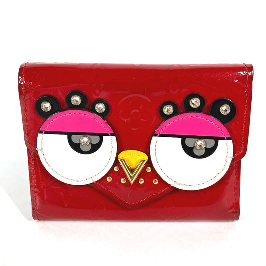 LOUIS VUITTON Trifold wallet M62317 Monogram Vernis Red Monogram Vernis Portefeuille Victorine