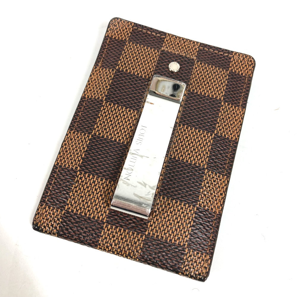 LOUIS VUITTON Card Case N61209 Damier canvas Brown Damier Porte Cartes Pance