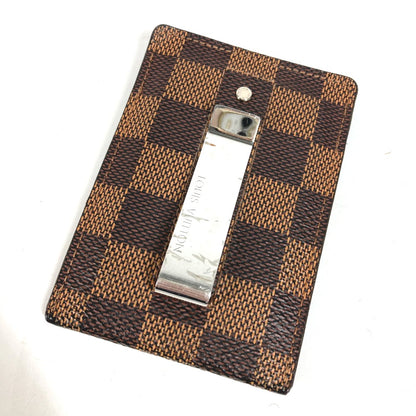 LOUIS VUITTON Card Case N61209 Damier canvas Brown Damier Porte Cartes Pance