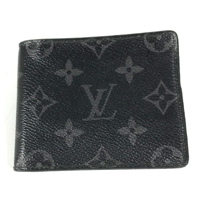 LOUIS VUITTON Folded wallet M62480 Monogram Eclipse Canvas black Monogram Eclipse Portefeuille wallet