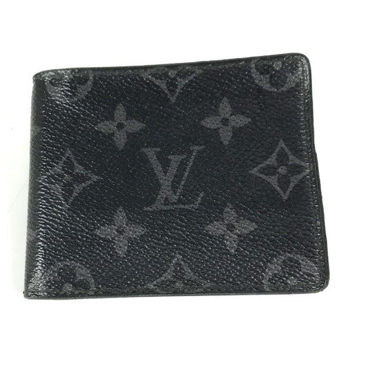 LOUIS VUITTON Folded wallet M62480 Monogram Eclipse Canvas black Monogram Eclipse Portefeuille wallet