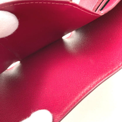 LOUIS VUITTON Trifold wallet M62171 Epi Leather purple Epi Portefeuille Victorine Women Used Authentic
