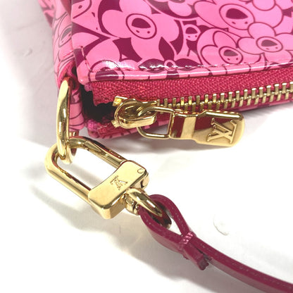 LOUIS VUITTON Accessory pouch M93166 PVC / Leather pink Cosmic Blossom Pochette Cosmic Women Used Authentic