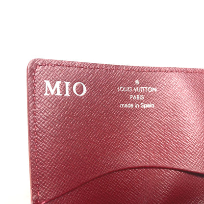 LOUIS VUITTON Card Case M8658M Epi Leather Red Epi Anneveld Cult de Visit