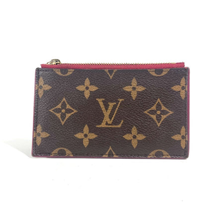 LOUIS VUITTON Coin case M67889 Monogram canvas Brown Monogram Porto Cult Zip