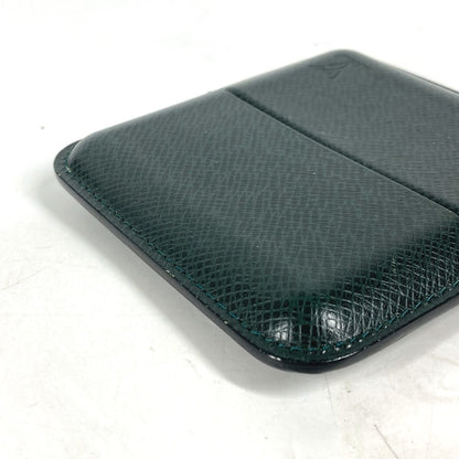 LOUIS VUITTON Cigarette case M30734 Taiga Leather green Taiga Etui 10 cigarillos