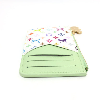 LOUIS VUITTON Coin case Ｍ13800 Monogram multicolor canvas multicolor LVxTM Card Case Porto Carte Romy