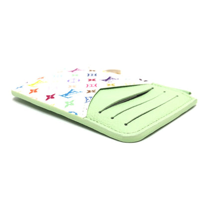 LOUIS VUITTON Coin case Ｍ13800 Monogram multicolor canvas multicolor LVxTM Card Case Porto Carte Romy