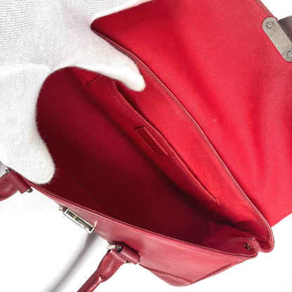 LOUIS VUITTON Handbag M5887E Epi Leather Red Epi Segur PM