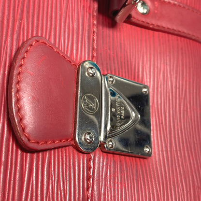 LOUIS VUITTON Handbag M5887E Epi Leather Red Epi Segur PM