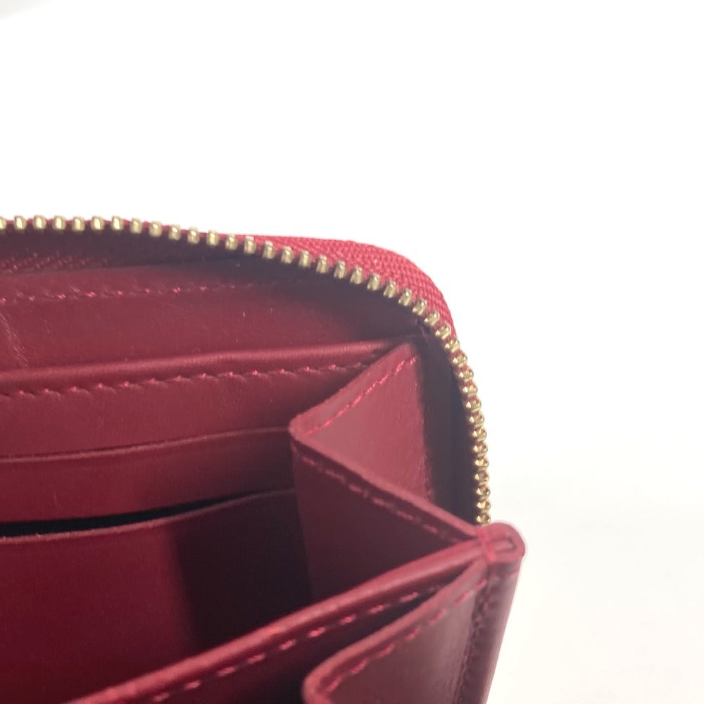 LOUIS VUITTON Coin case M91720 Monogram Vernis Red Monogram Vernis Ray Yule Zip around purse