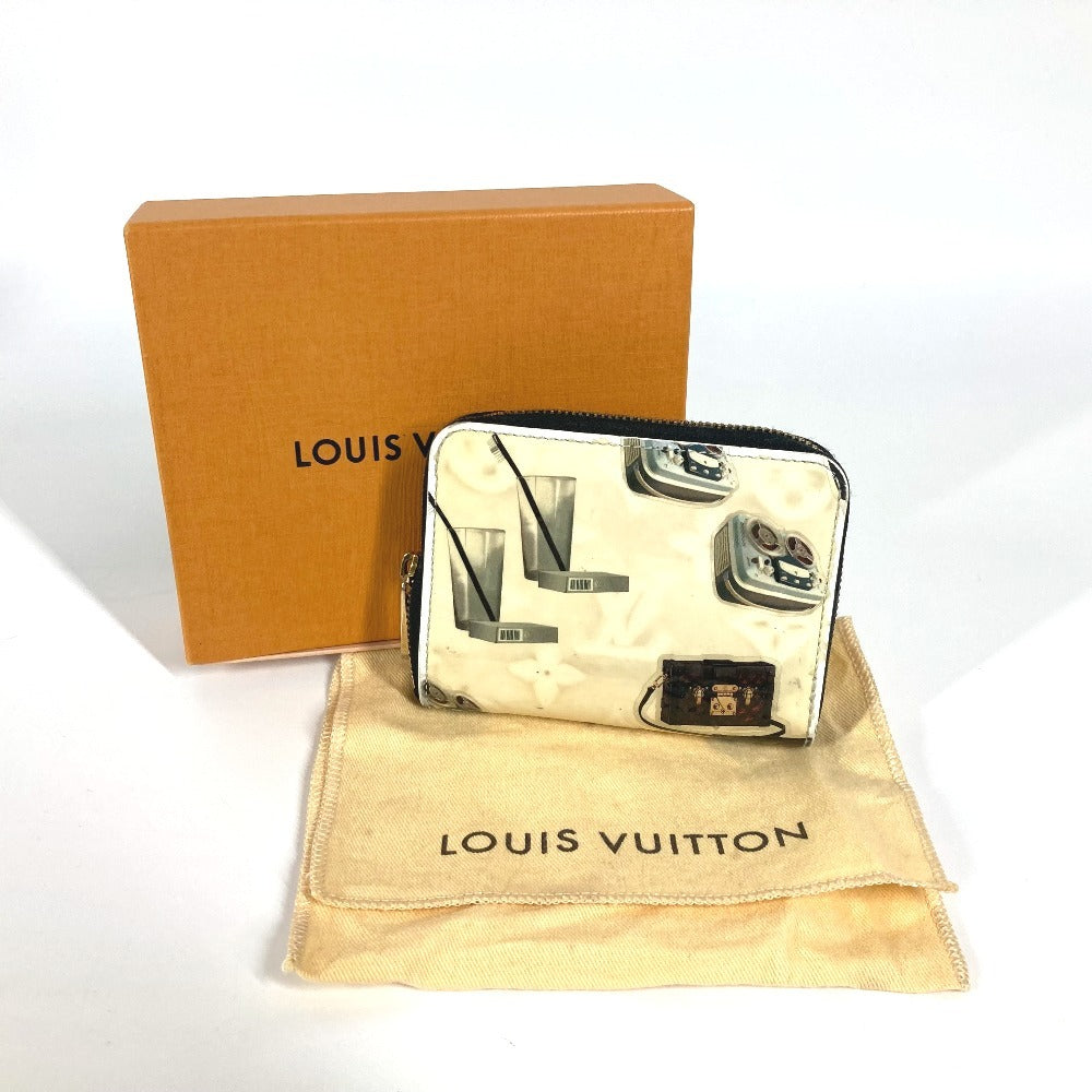 LOUIS VUITTON Coin case M50372 Patent leather Multi Nicolas Gesqueur Zip around purse