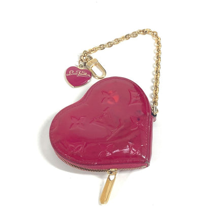 LOUIS VUITTON Coin case M90006 Monogram Vernis purple Monogram Vernis Porto Monet Coeur