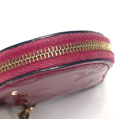 LOUIS VUITTON Coin case M90006 Monogram Vernis purple Monogram Vernis Porto Monet Coeur