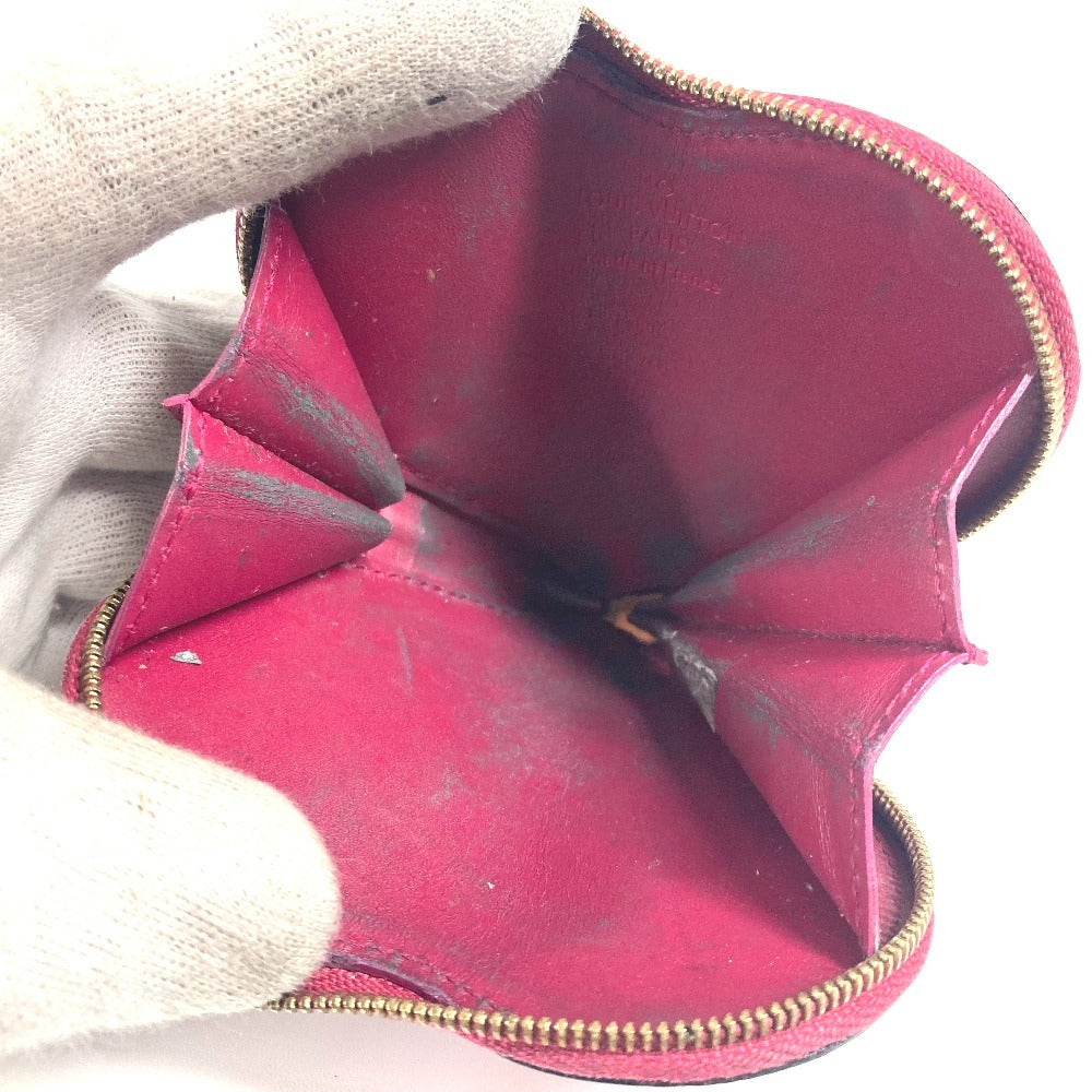 LOUIS VUITTON Coin case M90006 Monogram Vernis purple Monogram Vernis Porto Monet Coeur