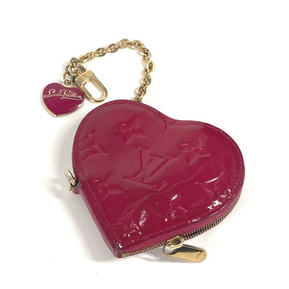 LOUIS VUITTON Coin case M90006 Monogram Vernis purple Monogram Vernis Porto Monet Coeur