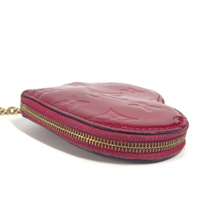 LOUIS VUITTON Coin case M90006 Monogram Vernis purple Monogram Vernis Porto Monet Coeur