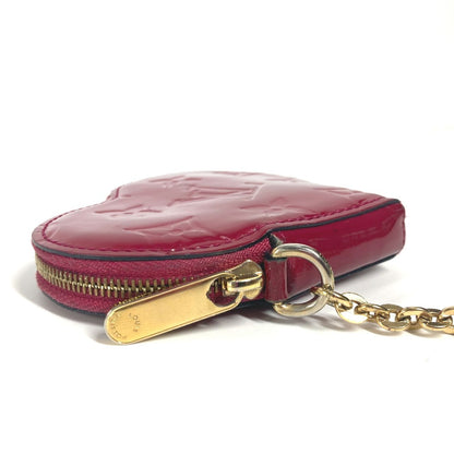 LOUIS VUITTON Coin case M90006 Monogram Vernis purple Monogram Vernis Porto Monet Coeur