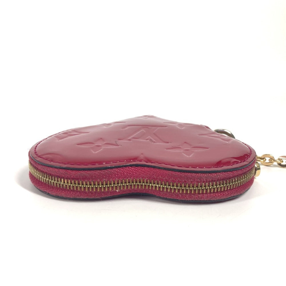 LOUIS VUITTON Coin case M90006 Monogram Vernis purple Monogram Vernis Porto Monet Coeur