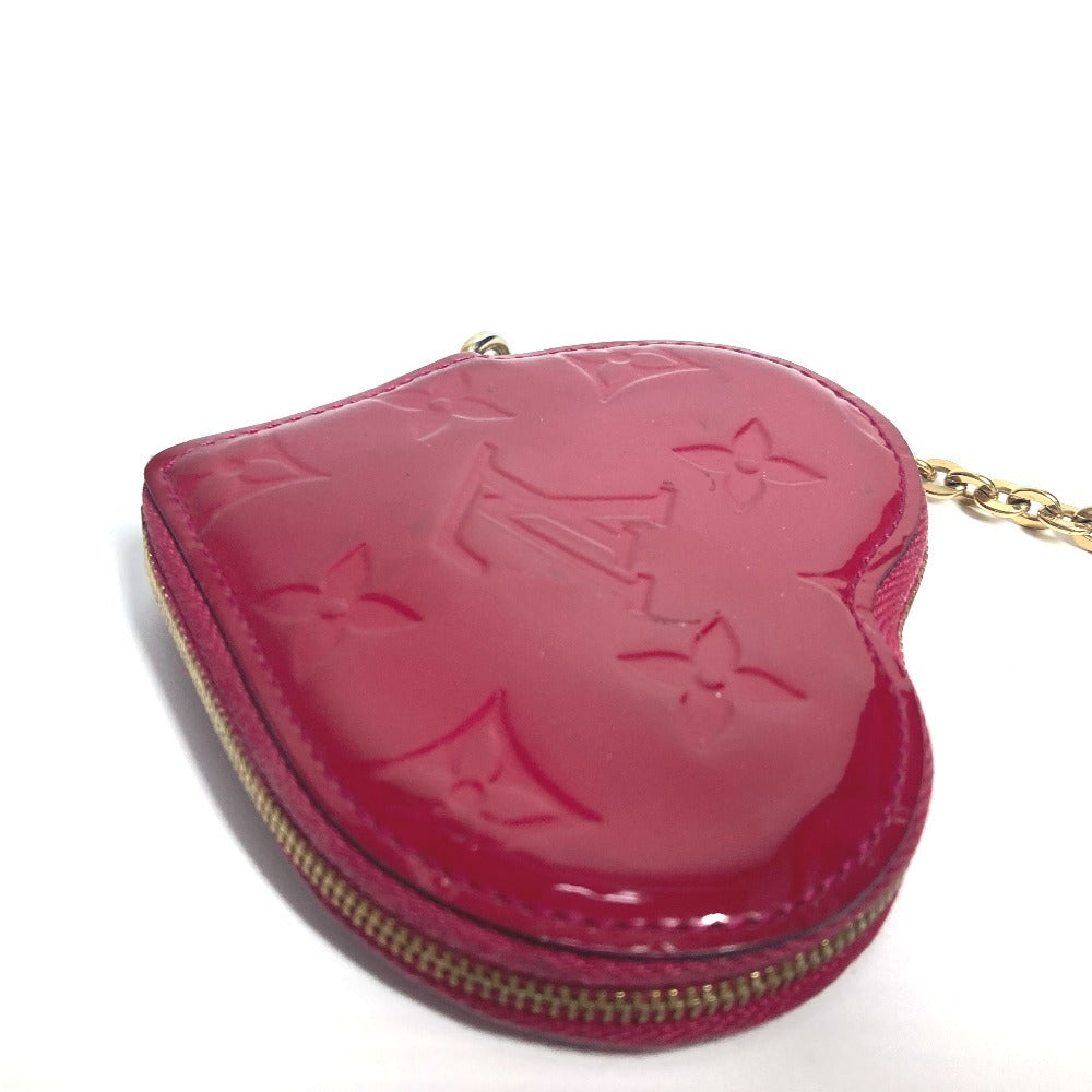LOUIS VUITTON Coin case M90006 Monogram Vernis purple Monogram Vernis Porto Monet Coeur