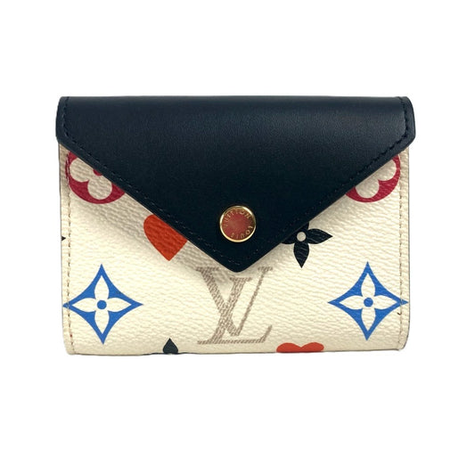 LOUIS VUITTON Card Case GI0584 leather white Game on Etui Carter Arsene