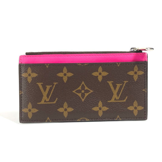LOUIS VUITTON Coin case M82912 Monogram canvas Brown Monogram Coin card holder