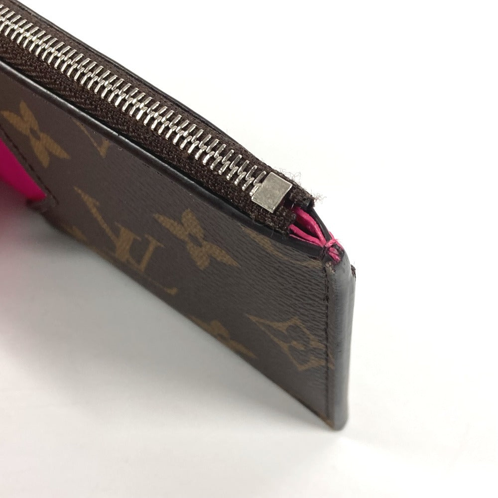 LOUIS VUITTON Coin case M82912 Monogram canvas Brown Monogram Coin card holder