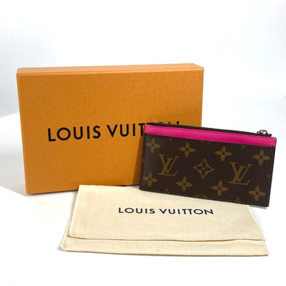 LOUIS VUITTON Coin case M82912 Monogram canvas Brown Monogram Coin card holder
