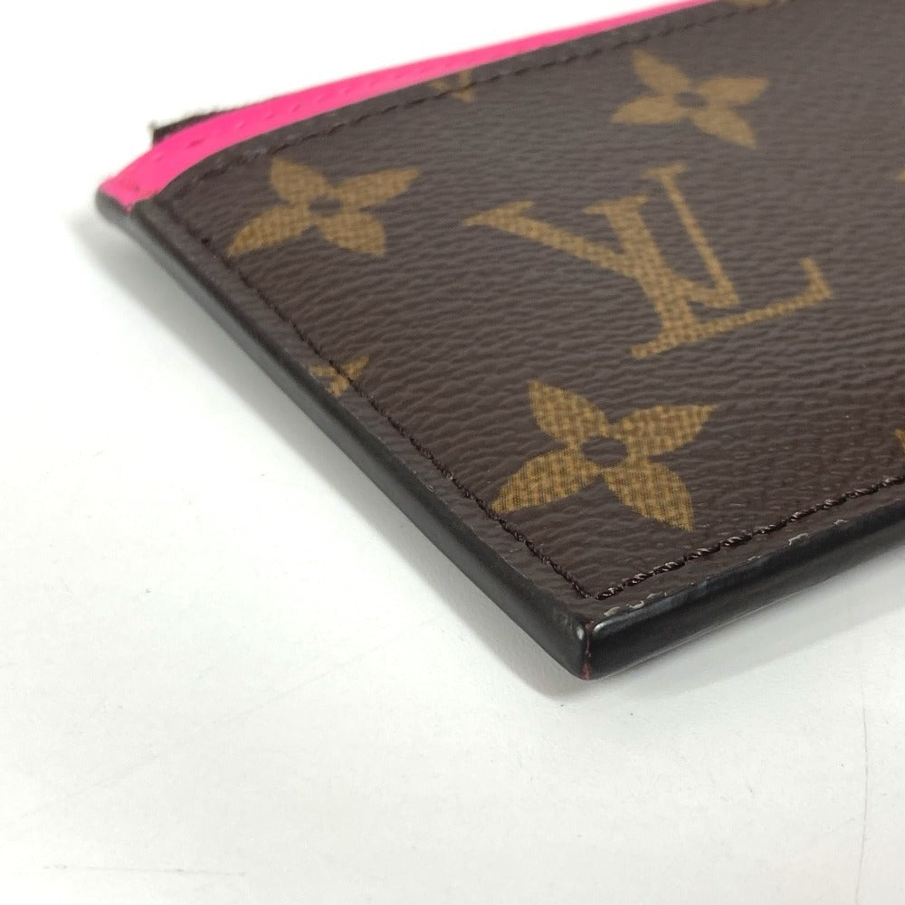 LOUIS VUITTON Coin case M82912 Monogram canvas Brown Monogram Coin card holder