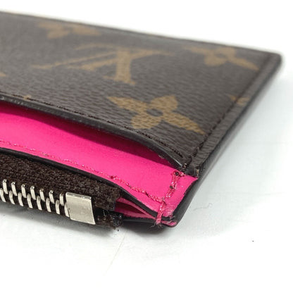 LOUIS VUITTON Coin case M82912 Monogram canvas Brown Monogram Coin card holder