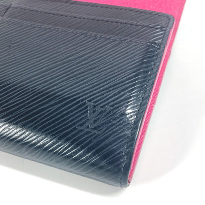 LOUIS VUITTON Long Wallet Purse M64322 Epi Leather black Epi Portefeuille Sarah