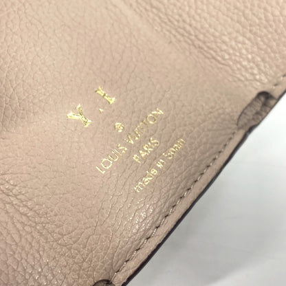 LOUIS VUITTON Trifold wallet M69340 Calf leather beige LV logo Portefeuille Rockmini