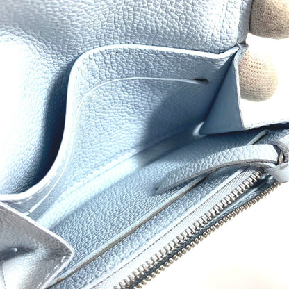 LOUIS VUITTON Folded wallet M83641 Monogram Ann Platt Leather blue Monogram Ann Platt Portomonet Rosali