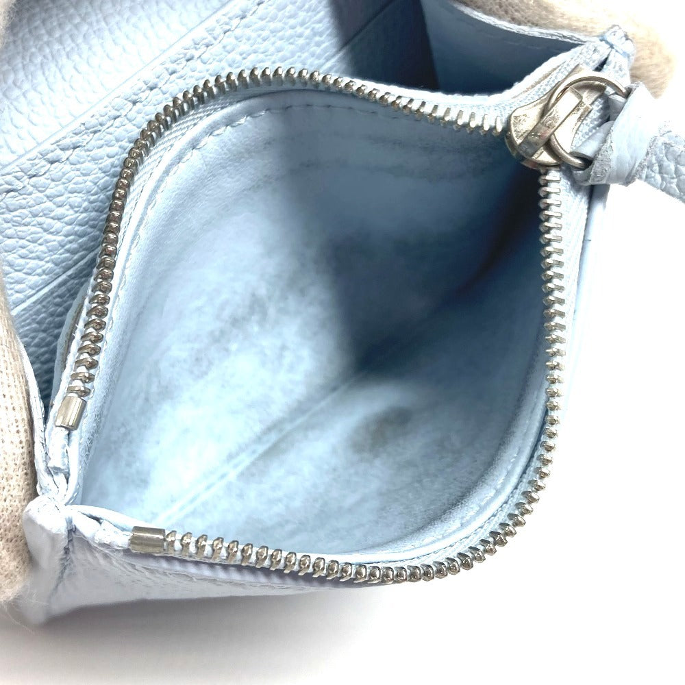 LOUIS VUITTON Folded wallet M83641 Monogram Ann Platt Leather blue Monogram Ann Platt Portomonet Rosali