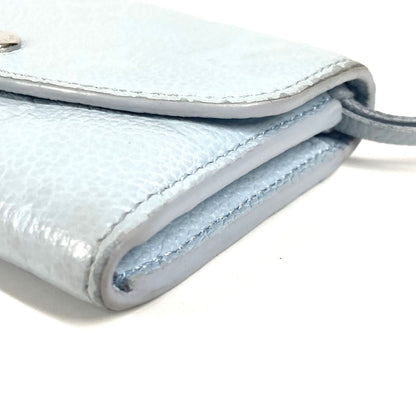 LOUIS VUITTON Folded wallet M83641 Monogram Ann Platt Leather blue Monogram Ann Platt Portomonet Rosali