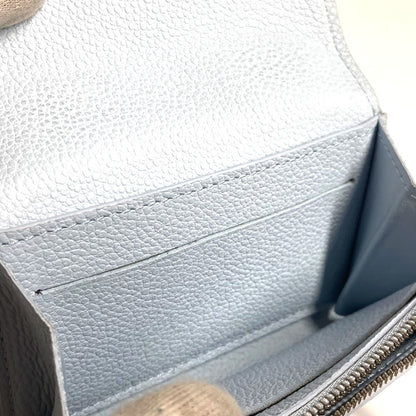 LOUIS VUITTON Folded wallet M83641 Monogram Ann Platt Leather blue Monogram Ann Platt Portomonet Rosali