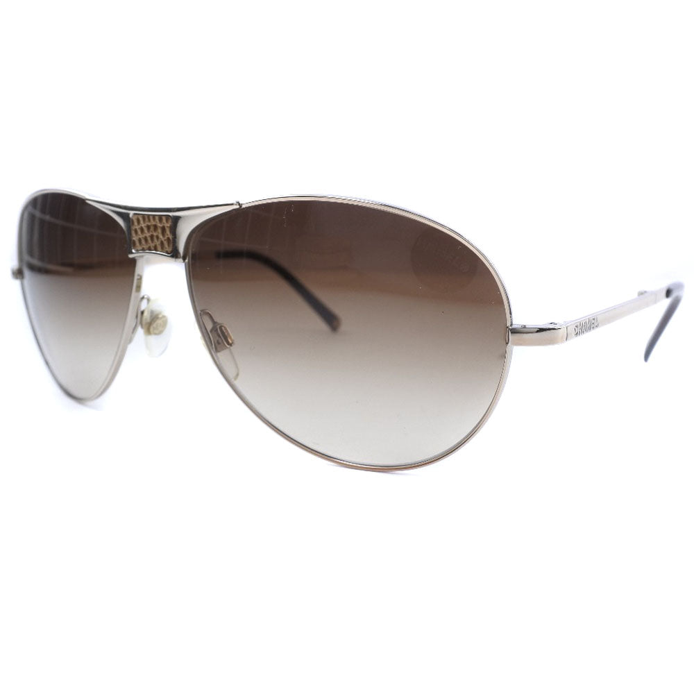 CHANEL sunglasses 4123-Q metallic Brown Folding
