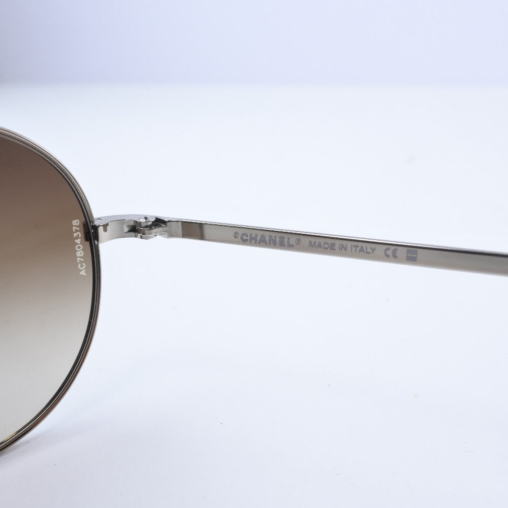 CHANEL sunglasses 4123-Q metallic Brown Folding