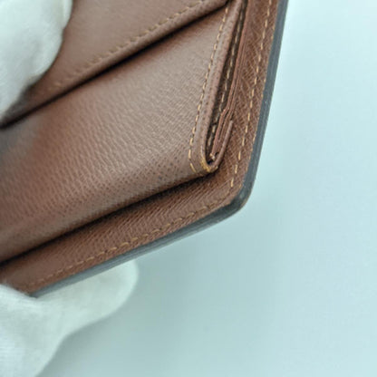 LOUIS VUITTON Bifold Wallet M61675 Monogram canvas Brown Monogram Portefeuille・Marco