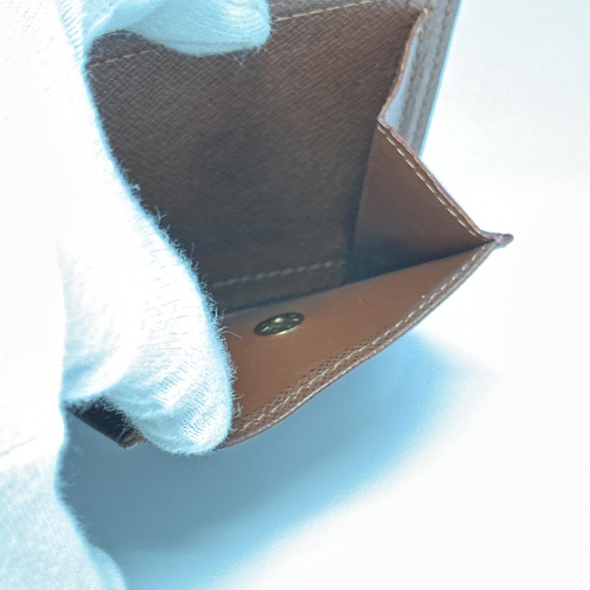 LOUIS VUITTON Bifold Wallet M61675 Monogram canvas Brown Monogram Portefeuille・Marco