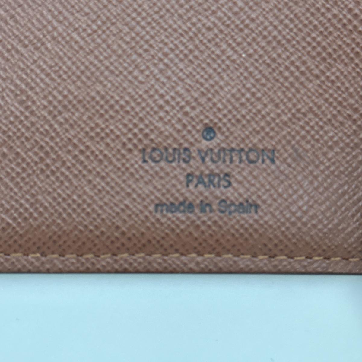 LOUIS VUITTON Bifold Wallet M61675 Monogram canvas Brown Monogram Portefeuille・Marco